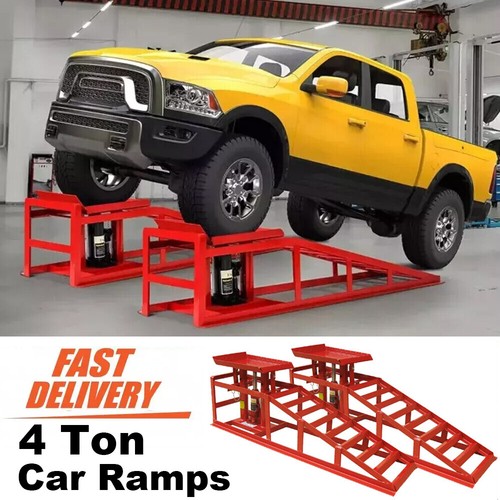 Ton hydraulic car - hydraulic, ramps