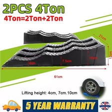 2X CAR RAMPS HEAVY DUTY 4 TON