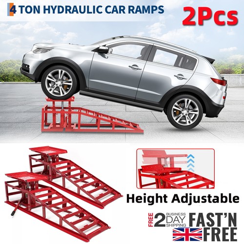 Ton hydraulic car ramps - 4,
