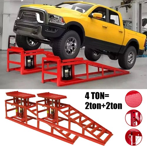 Ton hydraulic car ramps 2pc - 4,